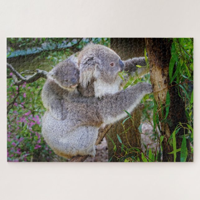 Puzzle Madre e hijo de Koala (Horizontal)