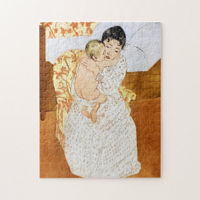 Puzzle Madre e hijo, Mary Cassatt (Vertical)
