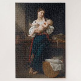 Puzzle Madre e hijo (por Bouguereau)