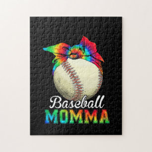 Puzzle Madre mami de béisbol cumpleaños