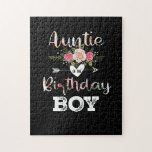 Puzzle Madre Tía De Arte De Un Niño De Cumpleaños