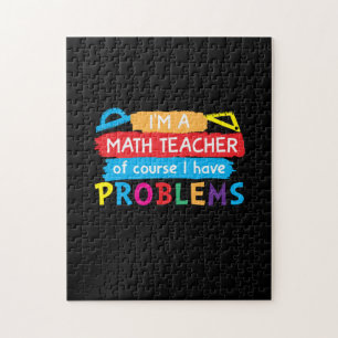 Puzzle Maestra De Matemáticas Soy Maestra De Matemáticas