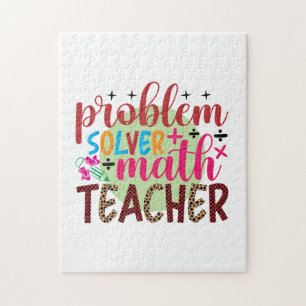 Puzzle Maestra Maestra en Matemáticas para resolver probl