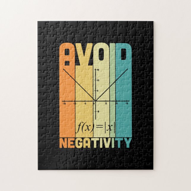 Puzzle Maestros matemáticos evitan negatividad (Vertical)