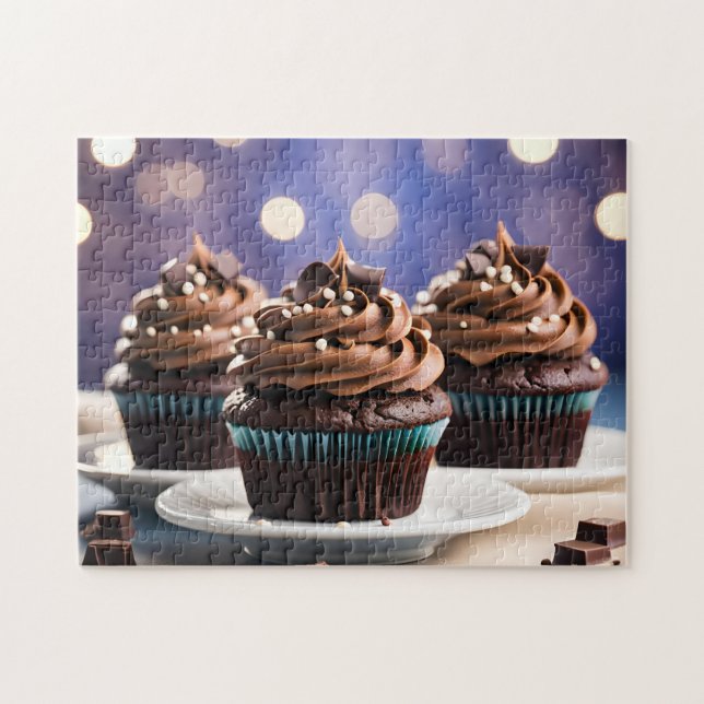 Puzzle Magdalenas de chocolate (Horizontal)