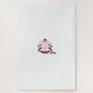 Puzzle Magenta-rojo, Naranja amarillento decorativo