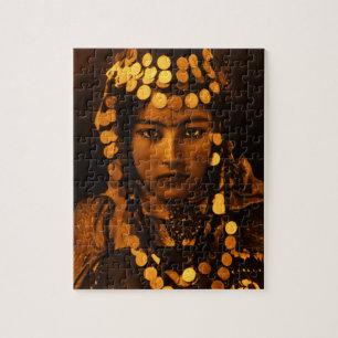 Puzzle Maghreb dorado mujer Chica bereber nail