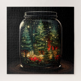 Puzzle Magia en un Jar - Navidades de Deep Woods