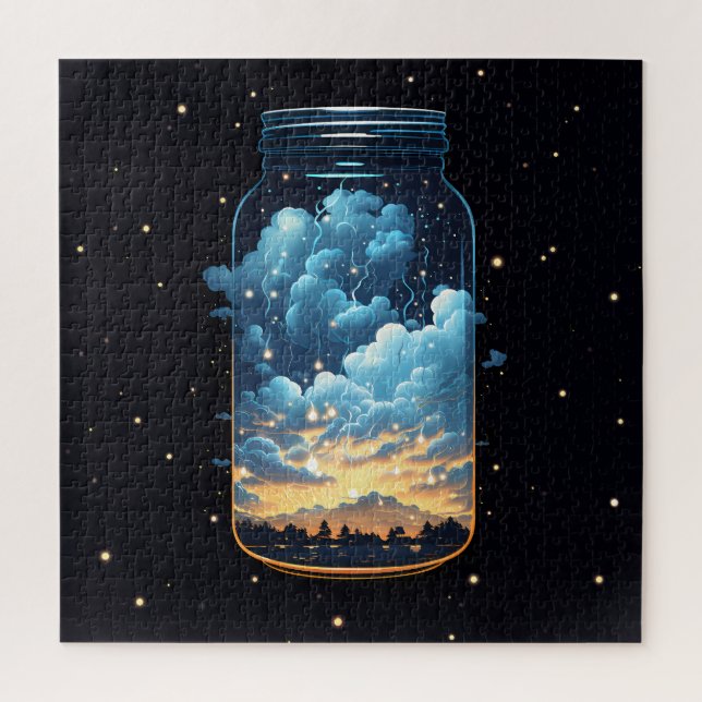 Puzzle Magia en una jarra - Meteoritas (Vertical)