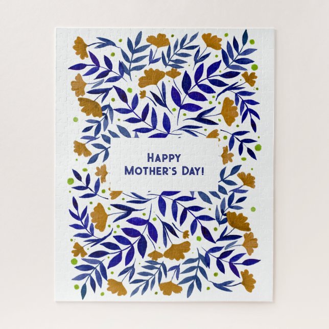 Puzzle Magical acuarela Yellow Garden Día de la Madre (Vertical)