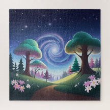 Magical Forest Gateway: Galaxia Swirling