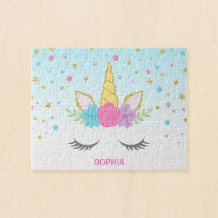 Puzzle Magical Unicorn Personalized Kids