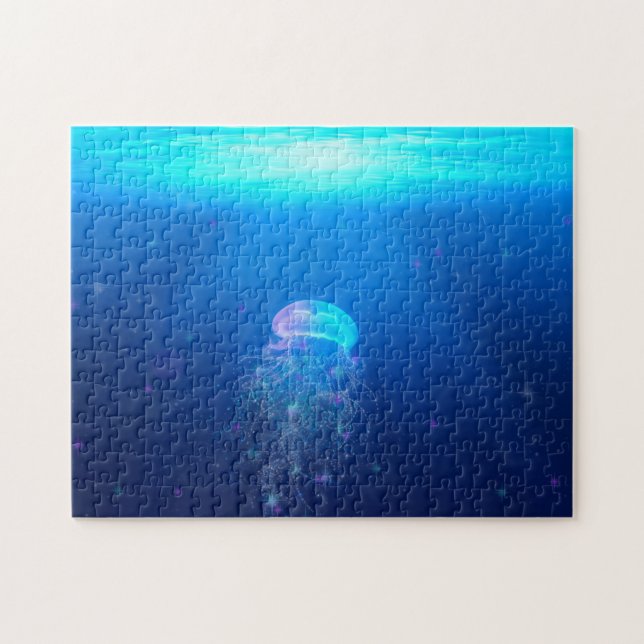 Puzzle Magnífica Glittering Jellyfish Fantasy (Horizontal)