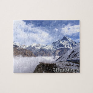 Puzzle Magníficas montañas Himalayas - Pico del Monte Eve