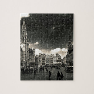 Puzzle Magnífico-Lugar, Bruselas, Bélgica