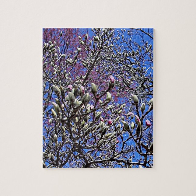 Puzzle Magnolia, masa de fiebres (Vertical)
