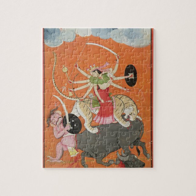 Puzzle "Mahishasuramardini", del 'Devimahatmya de mamáes (Vertical)