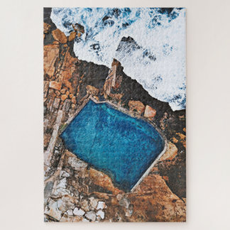 Puzzle Mahon Pool Maroubra Beach Sydney Aerial