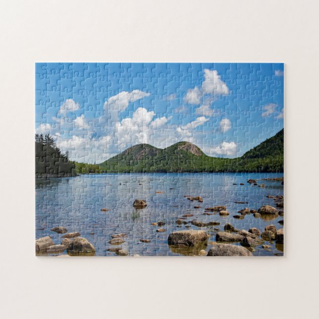 Puzzle Maine Jordan Pond Photo (Horizontal)