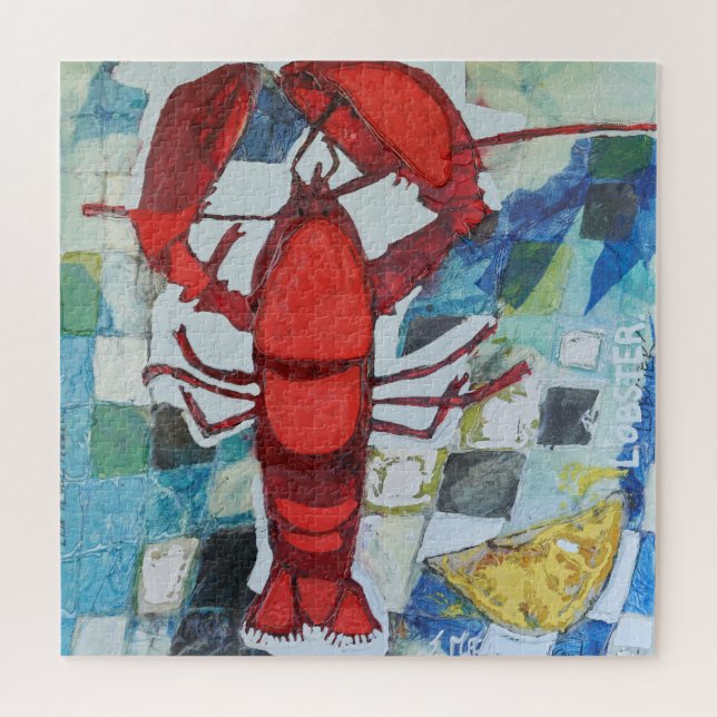 Puzzle Maine Lobster (Horizontal)