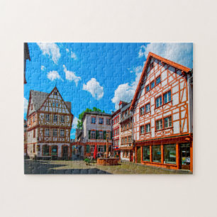 Puzzle Mainz Sachsen Alemania.