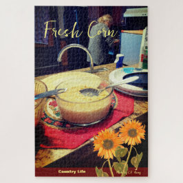 Puzzle Maíz fresco / Vida de campo - Jardín