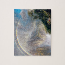 Puzzle Majestad de la Naturaleza: Arcoiris sobre un paraí