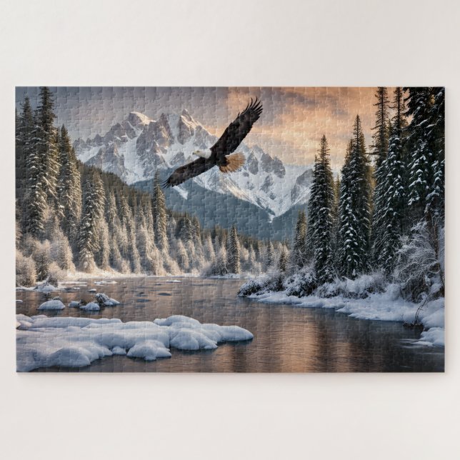 Puzzle Majestic Eagle (Horizontal)