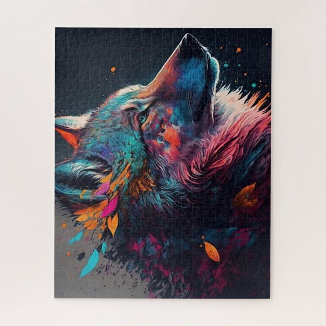 Puzzle Majestic Wolf (Vertical)