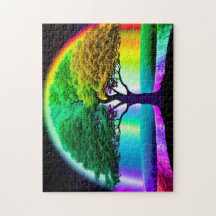 Majestuoso arcoiris de vida Maravilla de la Natura