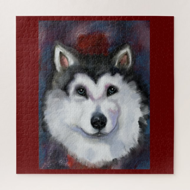 PUZZLE MALAMUTE DE ALASKA (Vertical)