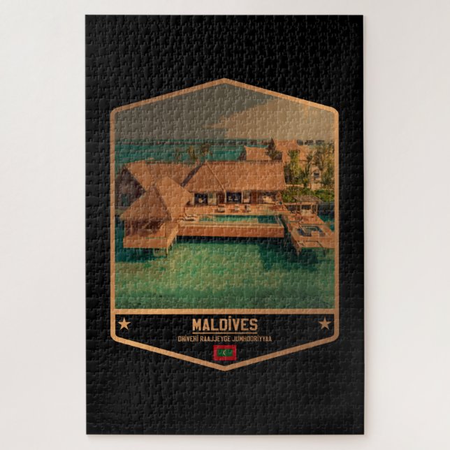 Puzzle Maldivas (Vertical)