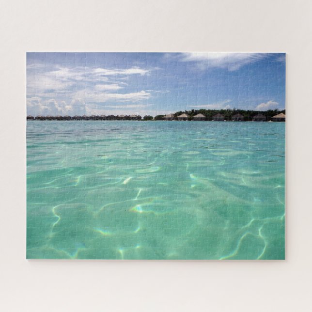 Puzzle Maldivas aguas tropicales (Horizontal)