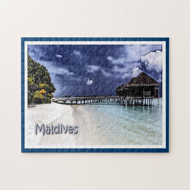 Puzzle Maldivas - Panamá - (Horizontal)