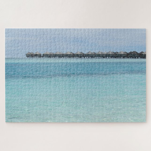 Puzzle maldives bures (Horizontal)