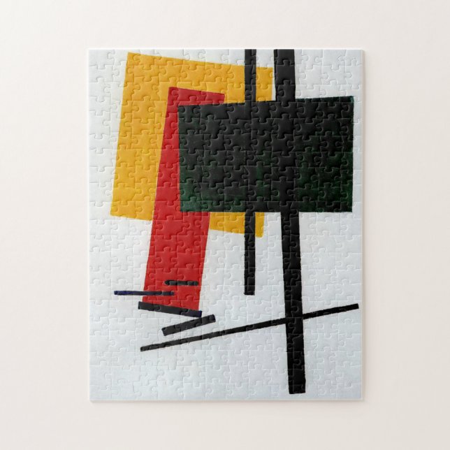 Puzzle Malevich - Suprematismo 1915, famoso arte abstract (Vertical)