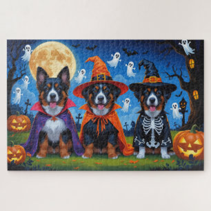 Puzzle Malinois belga Topkin Halloween Funny