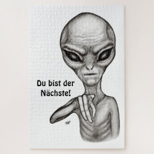 Puzzle ¡Malo Alien, mejor de Du, Nächste!