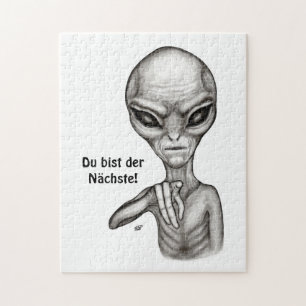 Puzzle ¡Malo Alien, mejor de Du, Nächste!