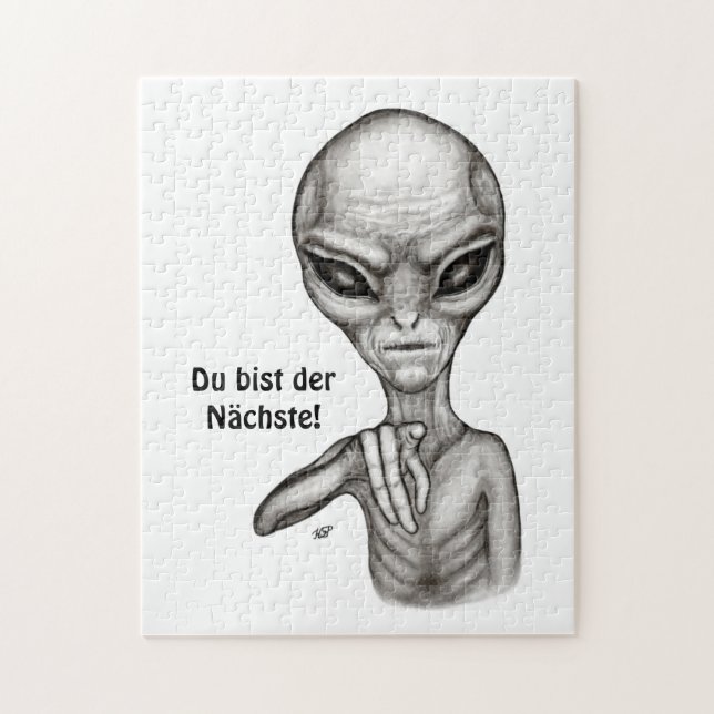 Puzzle ¡Malo Alien, mejor de Du, Nächste! (Vertical)