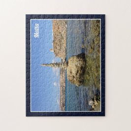 Puzzle Malta GÝ TuffieÝ Bay Mar Mediterráneo Costa