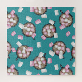 Puzzle Malvaviscos de cacao en invierno de chocolate cali