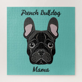 Puzzle Mamá Bulldog francesa
