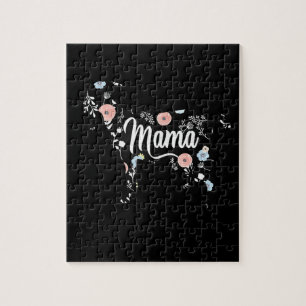 Puzzle Mamá de cabra floral ama amante abuela más