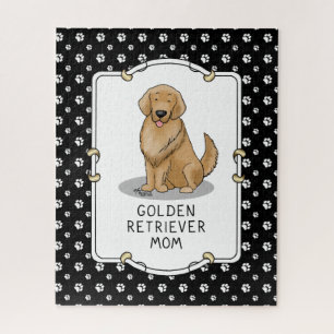 Puzzle Mamá de Golden Retriever - Perro