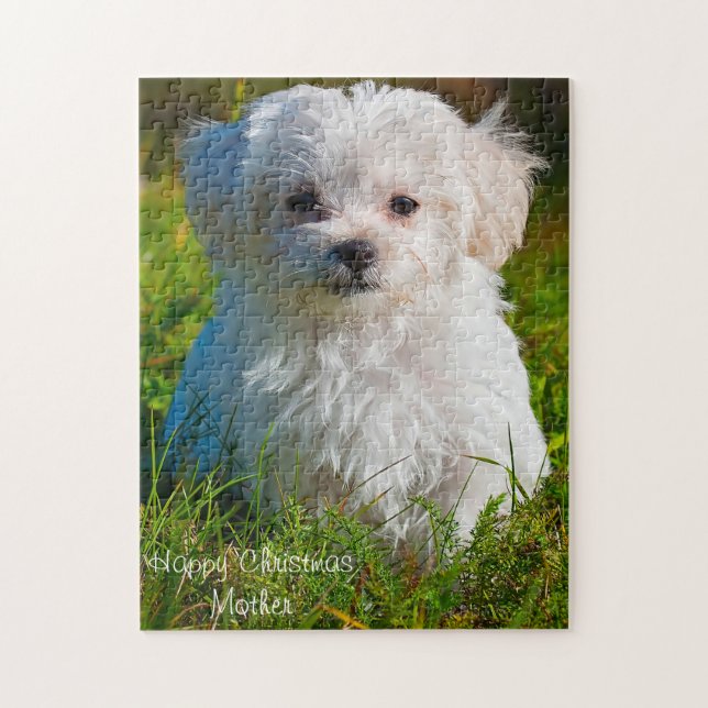 Puzzle Mamá de navidades. (Vertical)