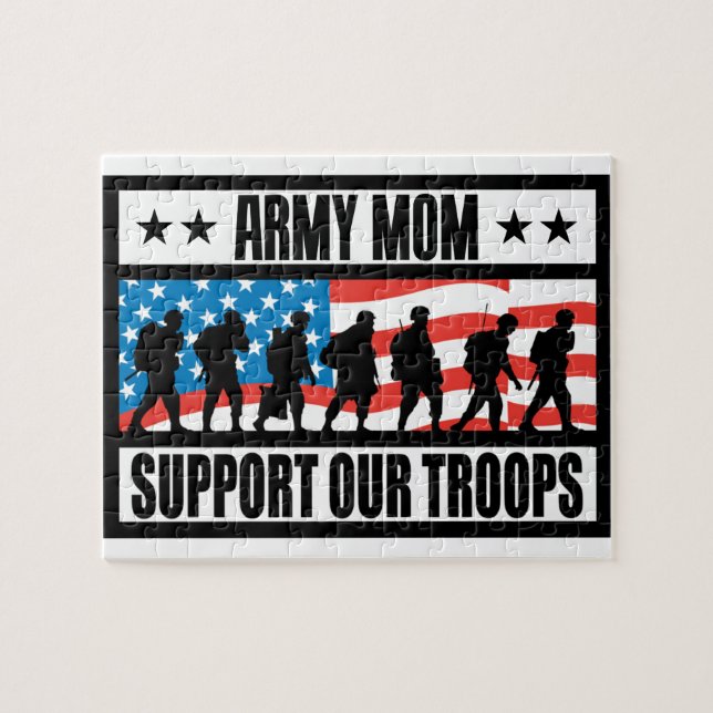 PUZZLE MAMÁ DEL EJÉRCITO (Horizontal)
