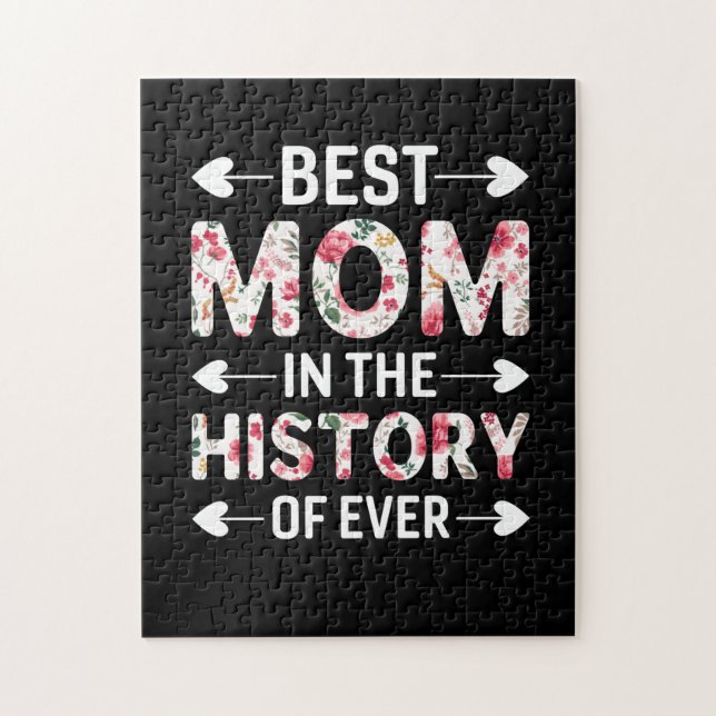 Puzzle Mamá Es La Mejor Mamá De La Historia (Vertical)