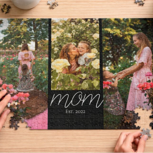 Puzzle Mamá Estableció Escritura Moderna 3 Foto  (Subido por el creador)