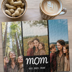 Puzzle Mamá Estableció Escritura Moderna 3 Foto